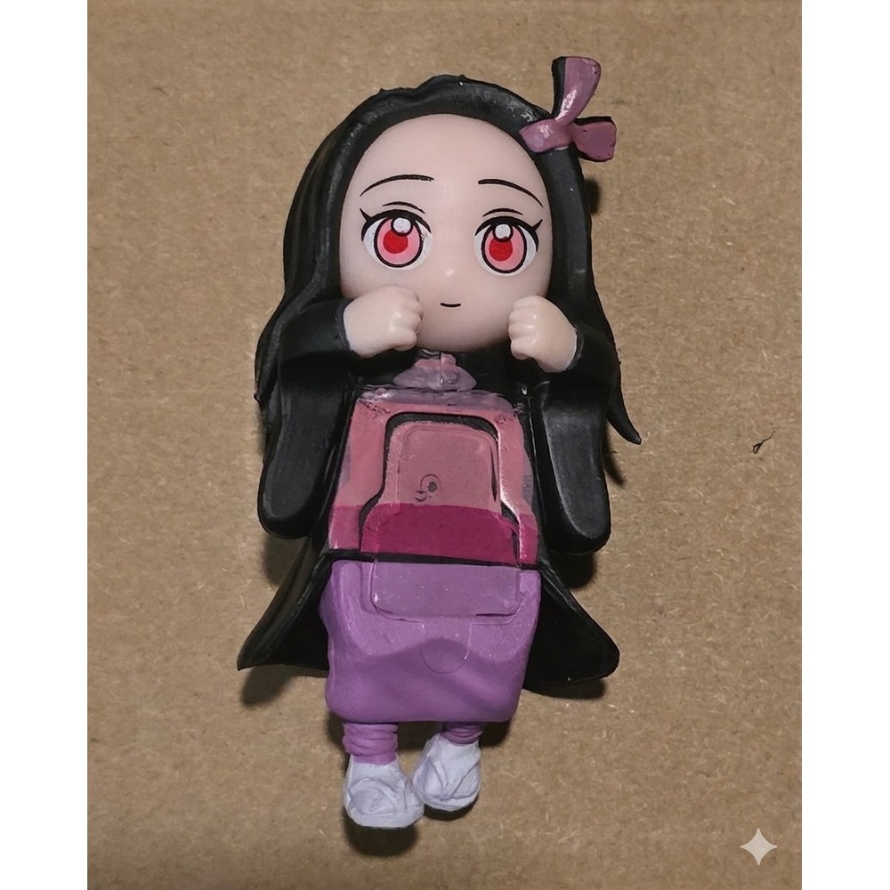 Demon Slayer Nezuko Kamado Phone Buddy Monitor Buddy Phone Peeker Figurine NEW - Picture 3 of 9